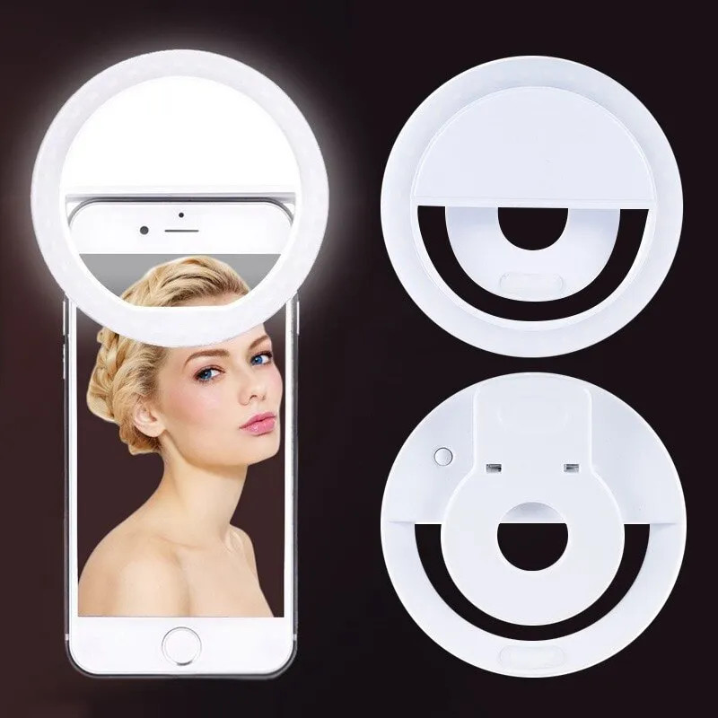 Lighting Gallery - Usb Oplaadbare Led Selfie Ring Licht