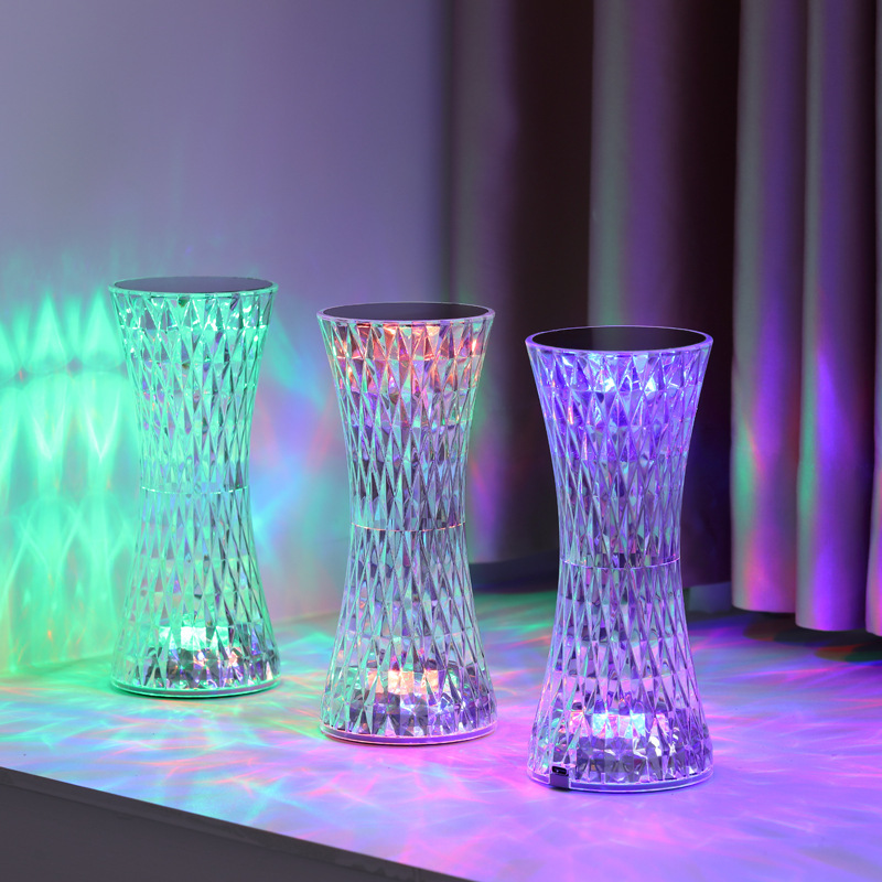 Decor Lighting Table Lamps - Kristallen nachtkastjelampen Kerst Acryl Decor Nachtlampjes