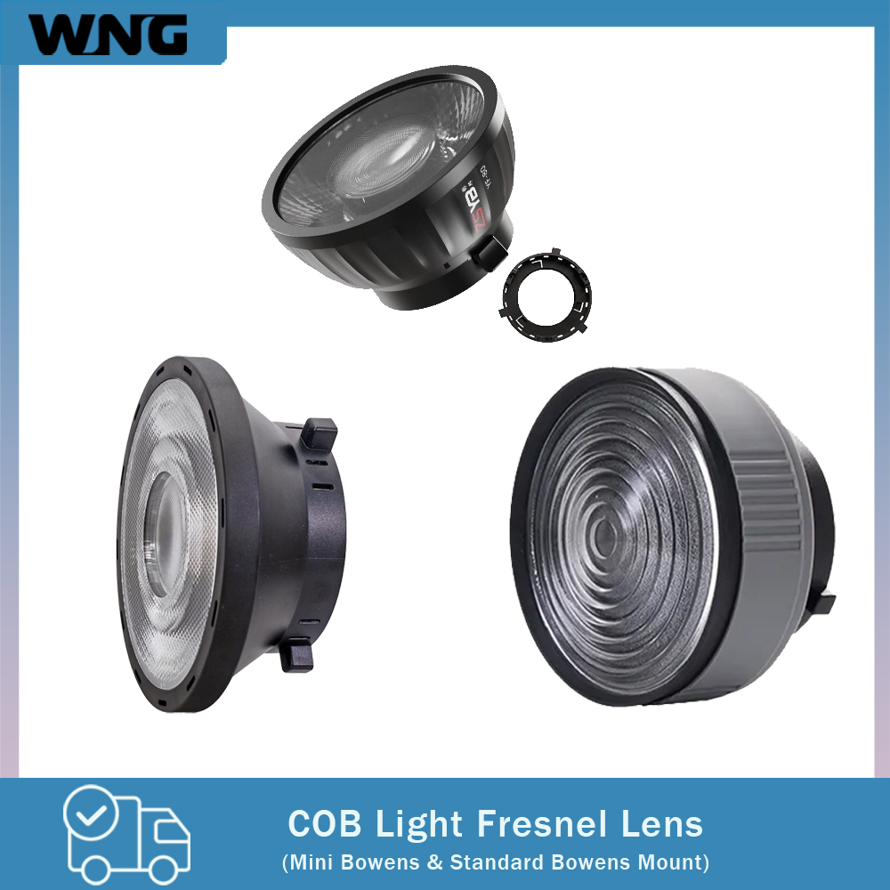 Lighting Gallery - Fresnel-lens 15-55 graden verstelbare focusadapter voor