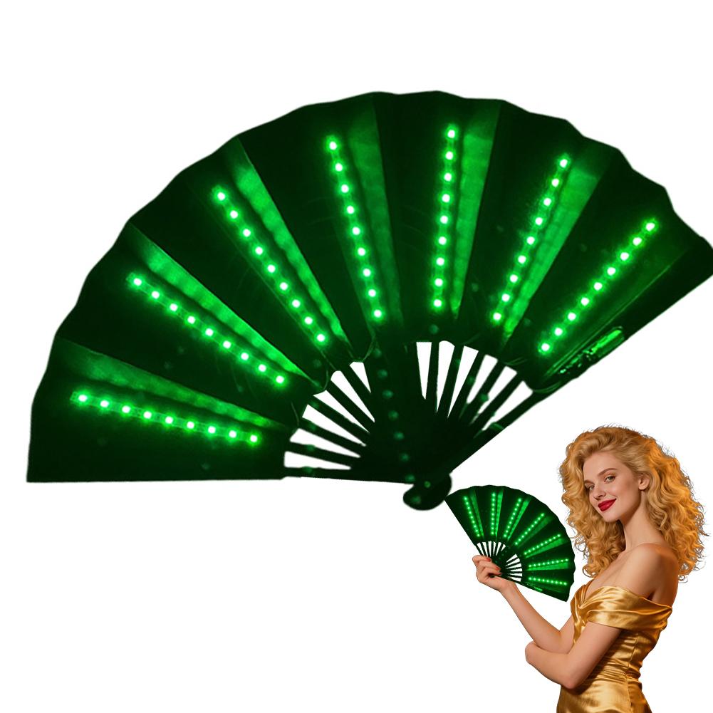 Decor Lighting Fans - Opvouwbare ventilator met verlichting voor lijndansen