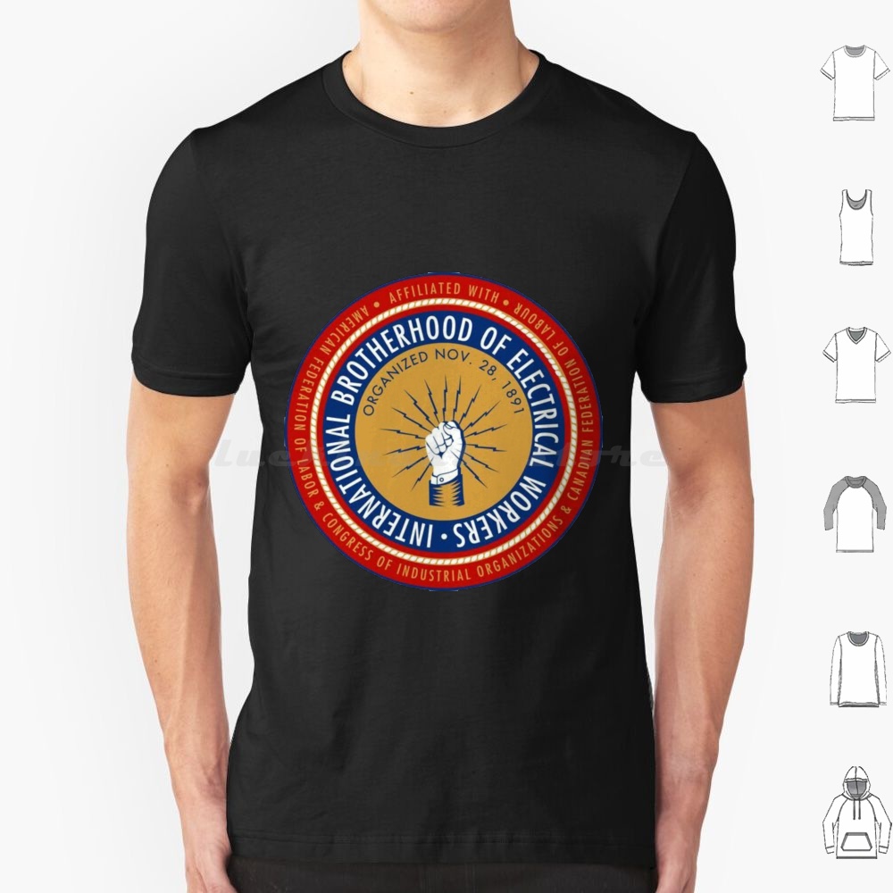 Union Lighting & Decor Collabs - Ibew Elektricien-Cool T-shirt Big Size 100%