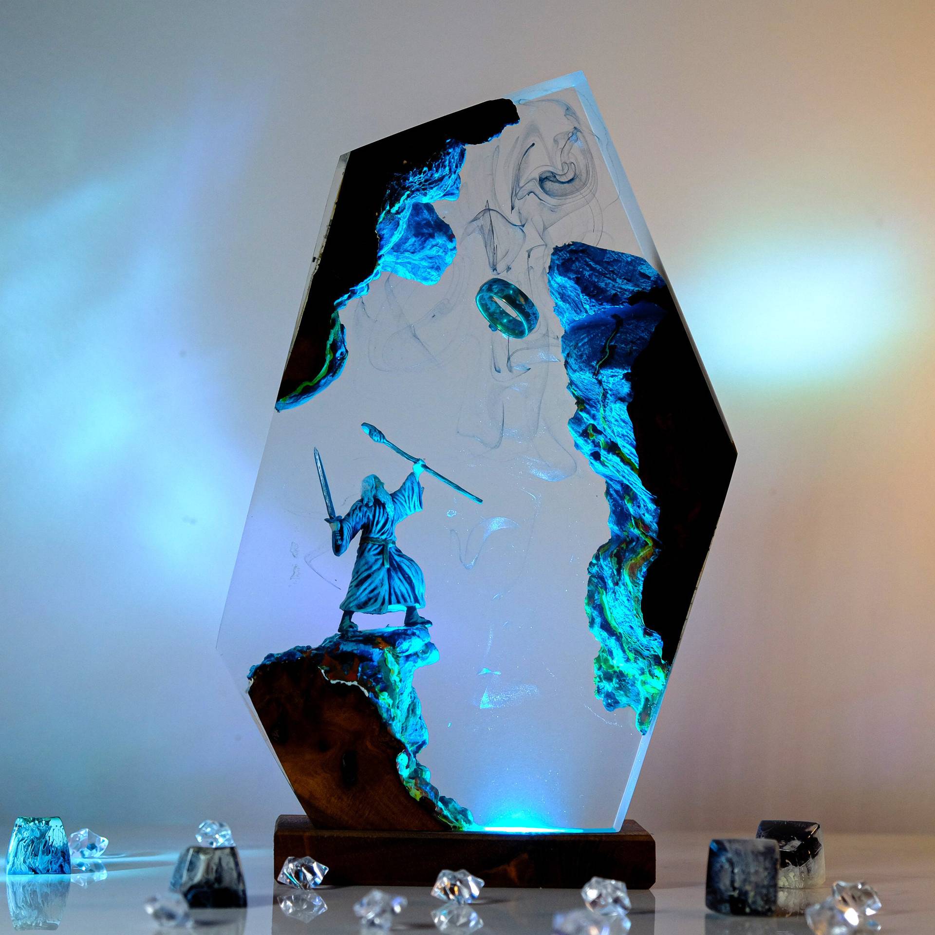 Decor Lighting Table Lamps - Filmscène Figuur Tafel Resin Lamp Magische