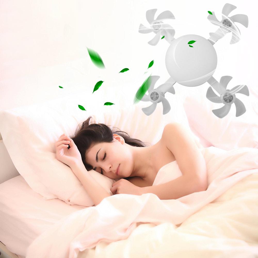 Decor Lighting Ceiling Fans - Eenvoudige 2-in-1 plafondventilator met afstandsbediening, energiebesparend,