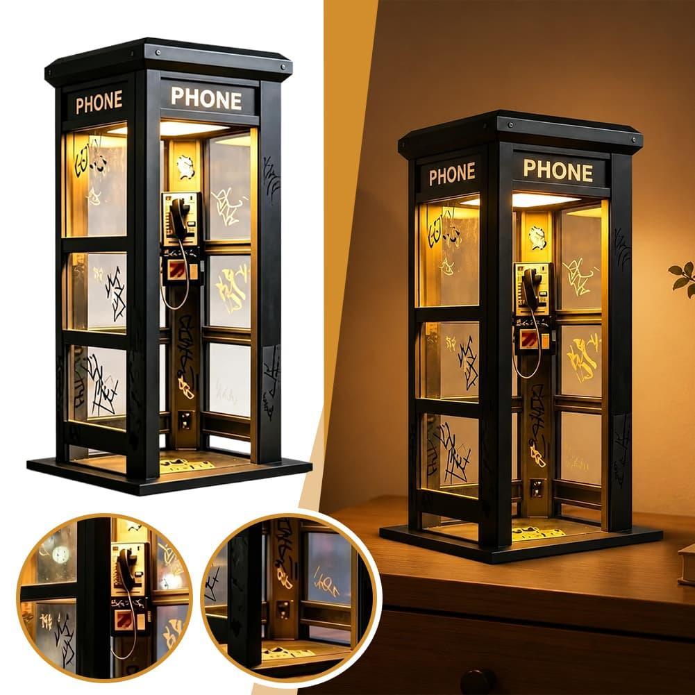 Decor Lighting Table Lamps - Vintage Londense telefooncel tafellamp, retro telefooncel