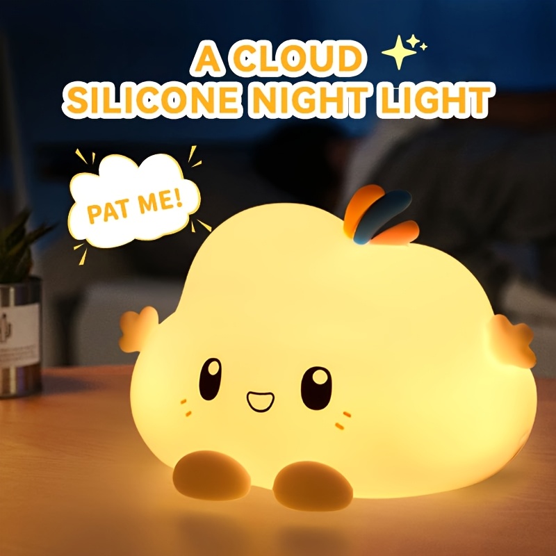 Decor Lighting Table Lamps - Wolkennachtlampje, dimmen met aanraakbediening, opladen en