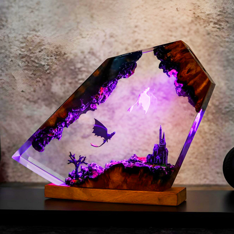 Creatief hars nachtlampje slaa - Decor Lighting Sales recensie en prijs