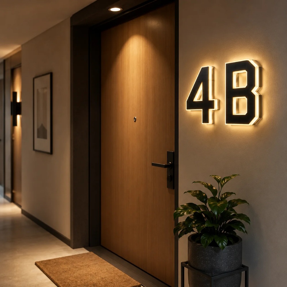 Solar LED huisnummerbord water - Decor Lighting Address recensie en prijs