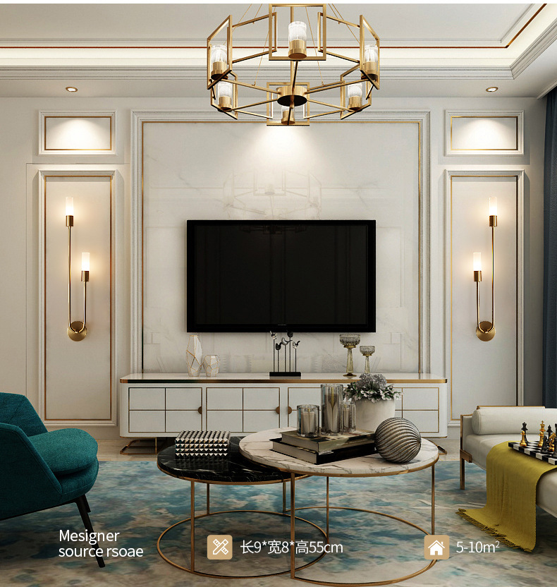 Retro achtergrond woonkamer ga - Decor Lighting Table Lamps recensie en prijs