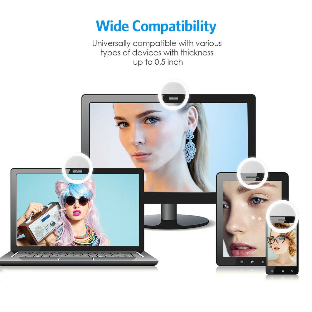 Usb Oplaadbare Led Selfie Ring - Lighting Gallery recensie en prijs