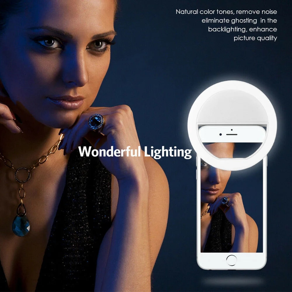 Usb Oplaadbare Led Selfie Ring - Lighting Gallery recensie en prijs