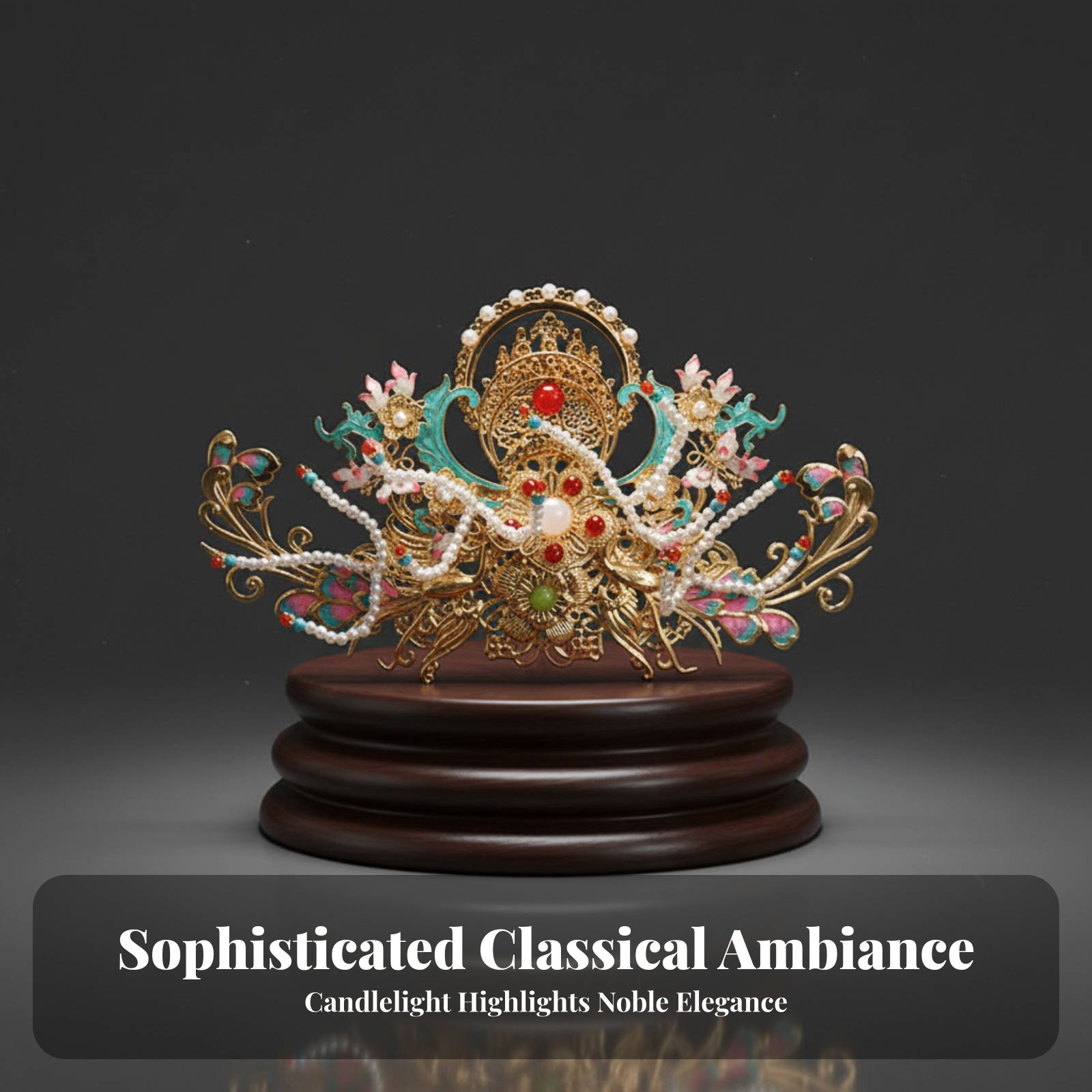 Traditionele Chinese haarkroon - Elegant Decor & Lighting Llc recensie en prijs