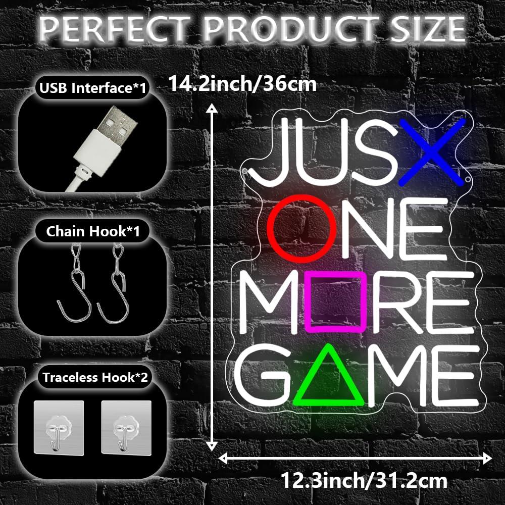 Nog één spel neonbordje USB di - Lighting Decor And More recensie en prijs