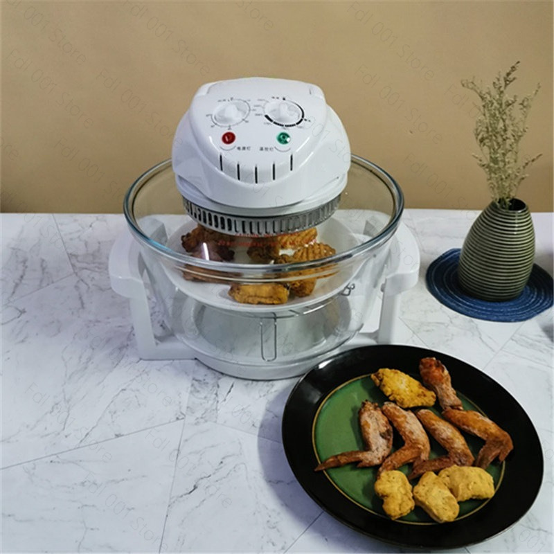 Glazen Airfryer Lichtgolfoven  - Lighting Visual recensie en prijs