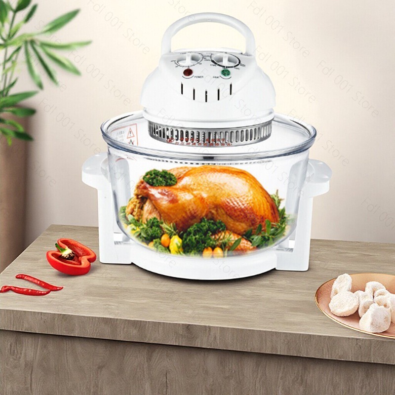 Glazen Airfryer Lichtgolfoven  - Lighting Visual recensie en prijs