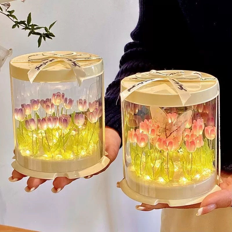 DIY Tulp Lamp Simulatie Bloem  - Decor Lighting Table Lamps recensie en prijs