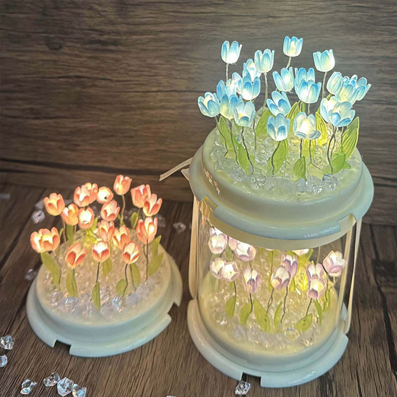 DIY Tulp Lamp Simulatie Bloem  - Decor Lighting Table Lamps recensie en prijs