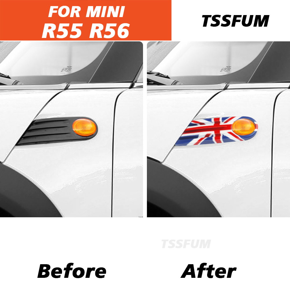 Union Jack Auto Exterieur Side - Union Lighting & Decor Collabs recensie en prijs