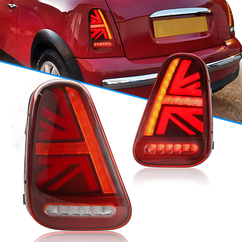 Union Jack stijl LED achterlic - Union Lighting & Decor Collabs recensie en prijs