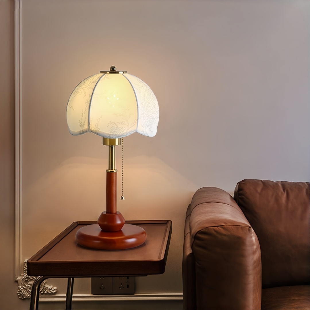 Vintage geschulpte koepeltafel - Decor Lighting Table Lamps recensie en prijs