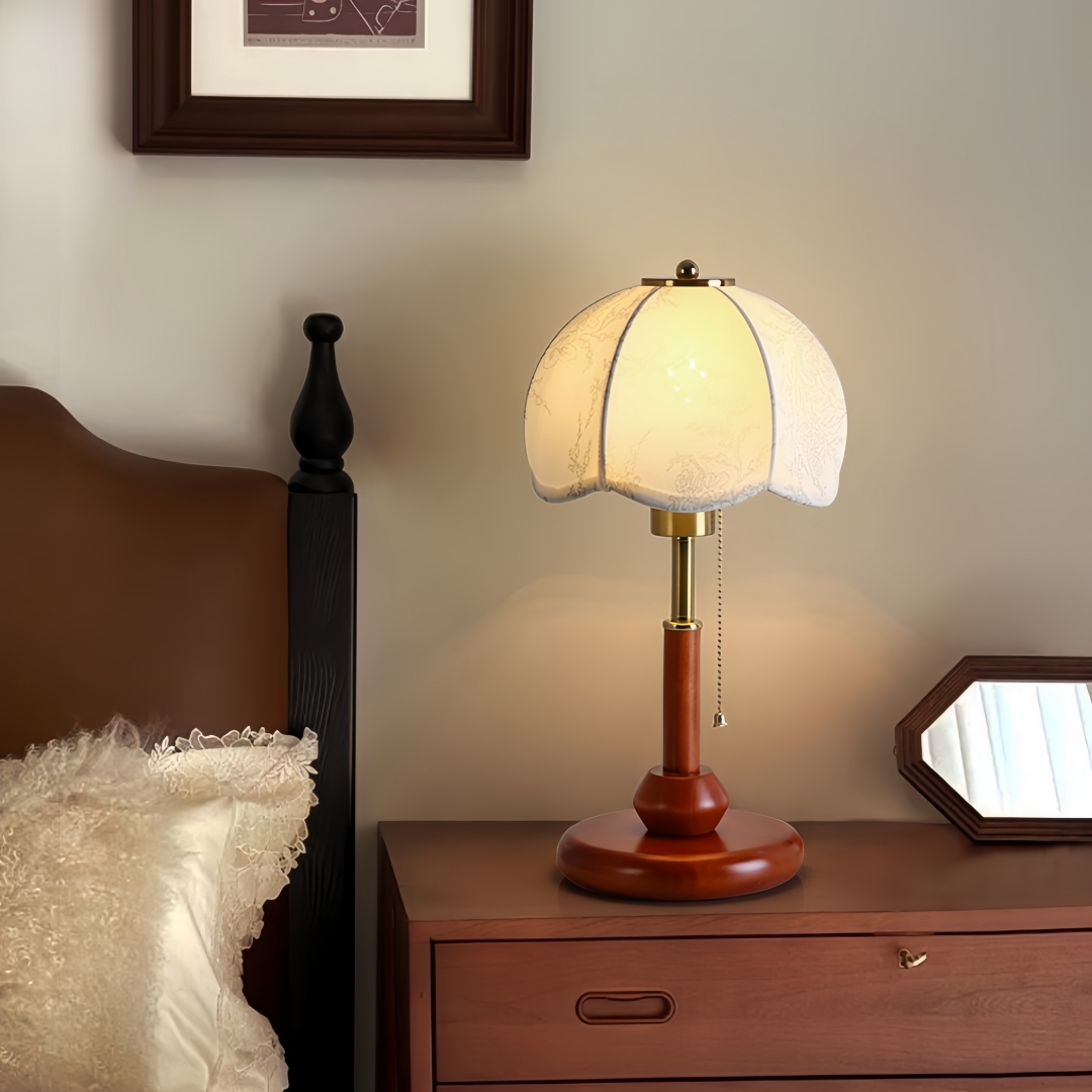 Vintage geschulpte koepeltafel - Decor Lighting Table Lamps recensie en prijs