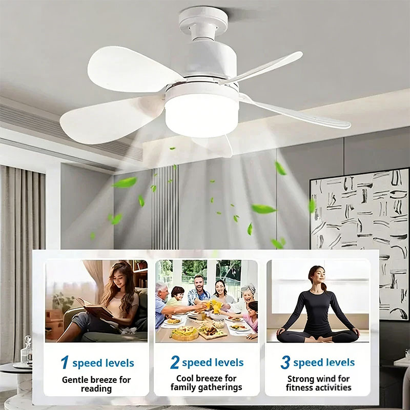 E27 Schroef Plafondventilator  - Decor Lighting Ceiling Fans recensie en prijs