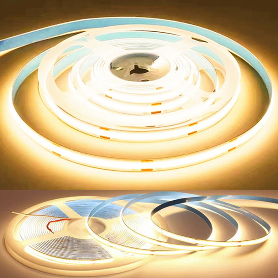 Dimbare LED COB Strip 10m 320L - Lighting Decor And More recensie en prijs