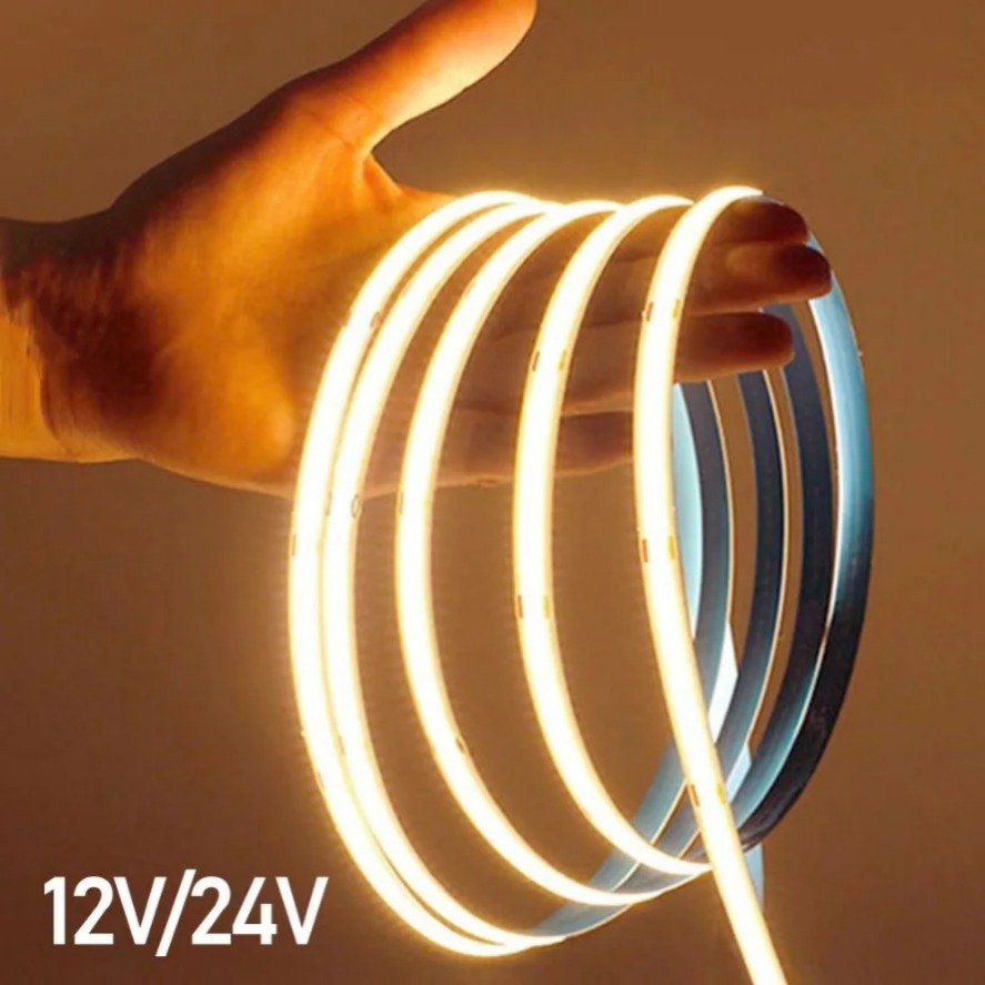 Dimbare LED COB Strip 10m 320L - Lighting Decor And More recensie en prijs