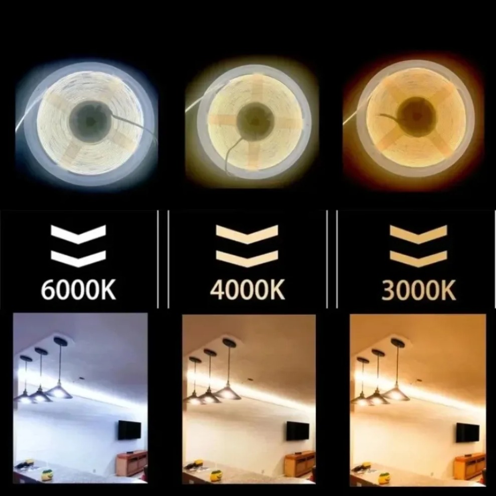 COB LED Strip DC12V/24V 320LED - Lighting Decor And More recensie en prijs