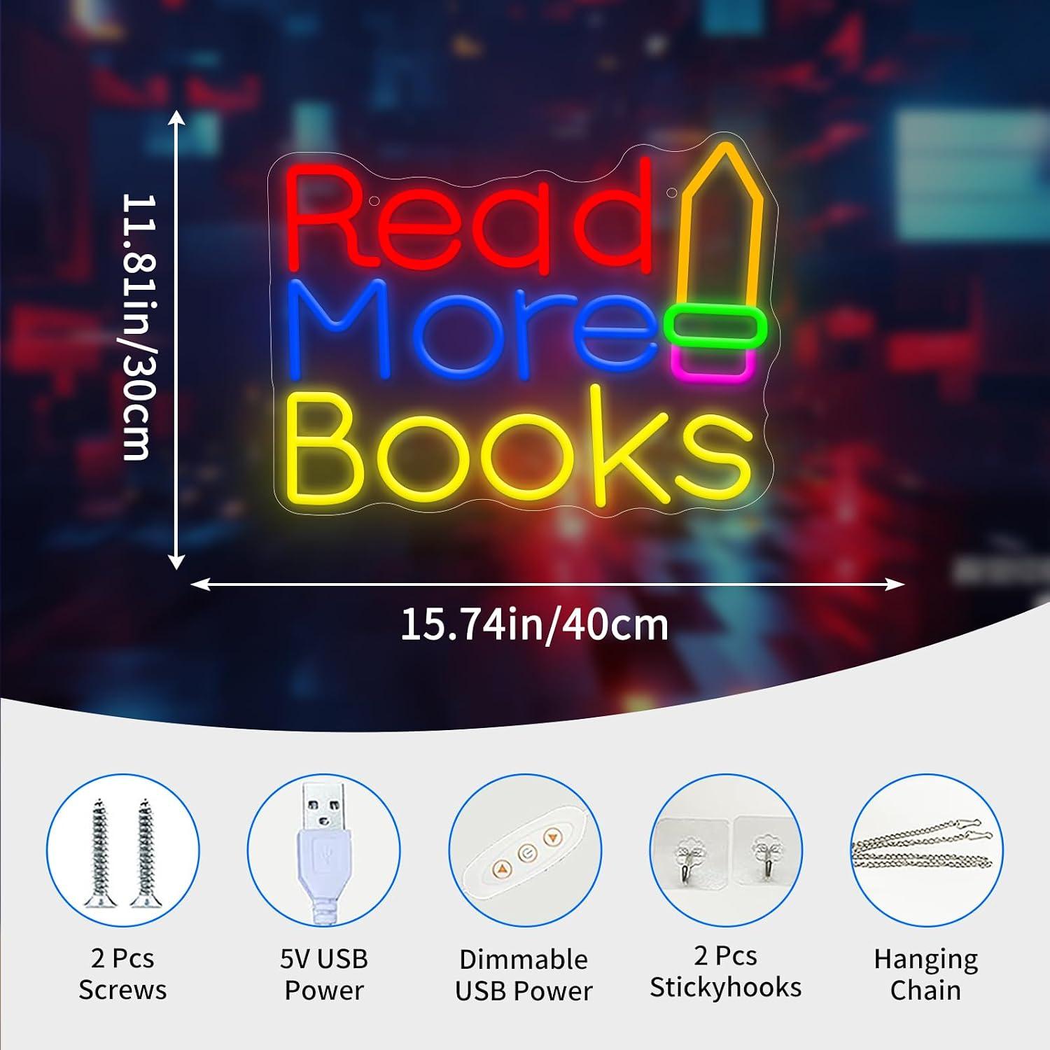 Lees meer boeken Neon Sign USB - Lighting Decor And More recensie en prijs