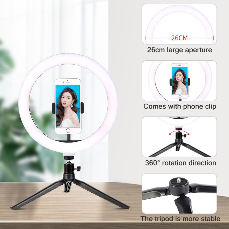 26 cm 10 inch Led Ring Selfie  - Lighting Gallery recensie en prijs