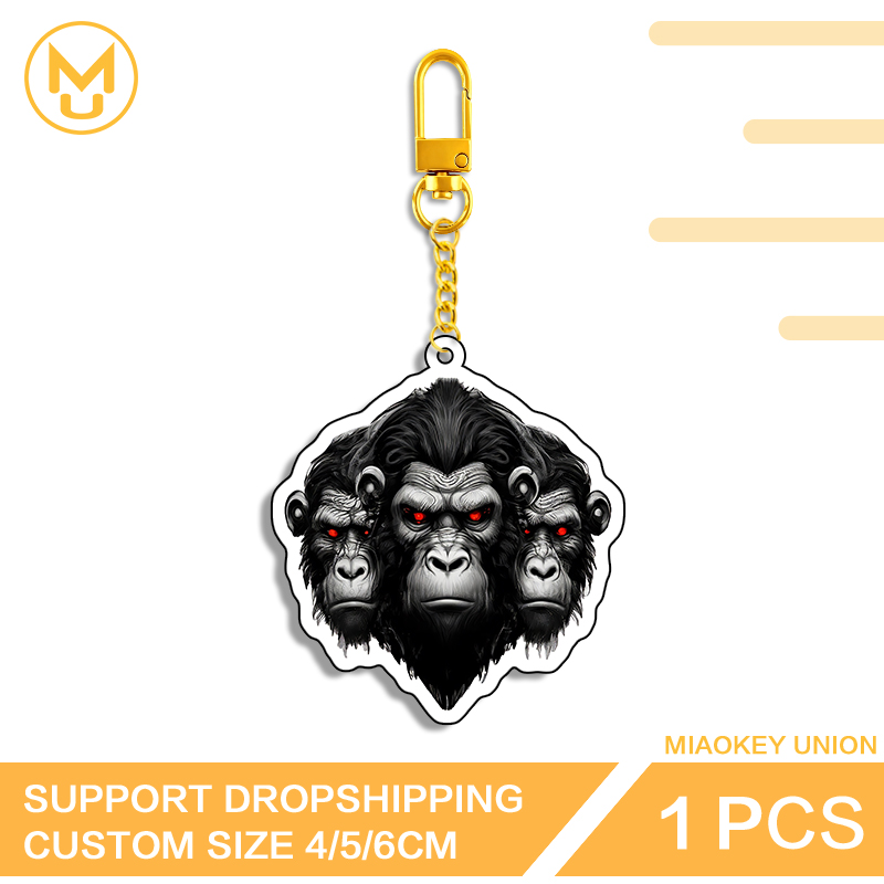 Drie Chimpansee Hoofden Sleute - Union Lighting & Decor Collabs recensie en prijs