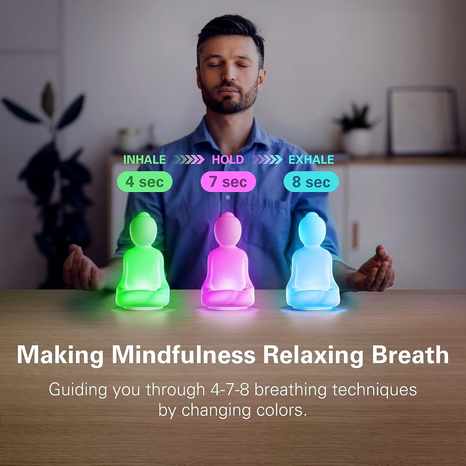Mindful Breathing Yoga |   4-7 - Lighting Visual recensie en prijs
