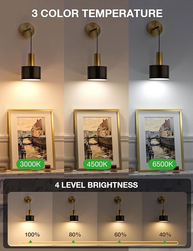 Gouden wandlampen set van twee - Decor Lighting Solution recensie en prijs