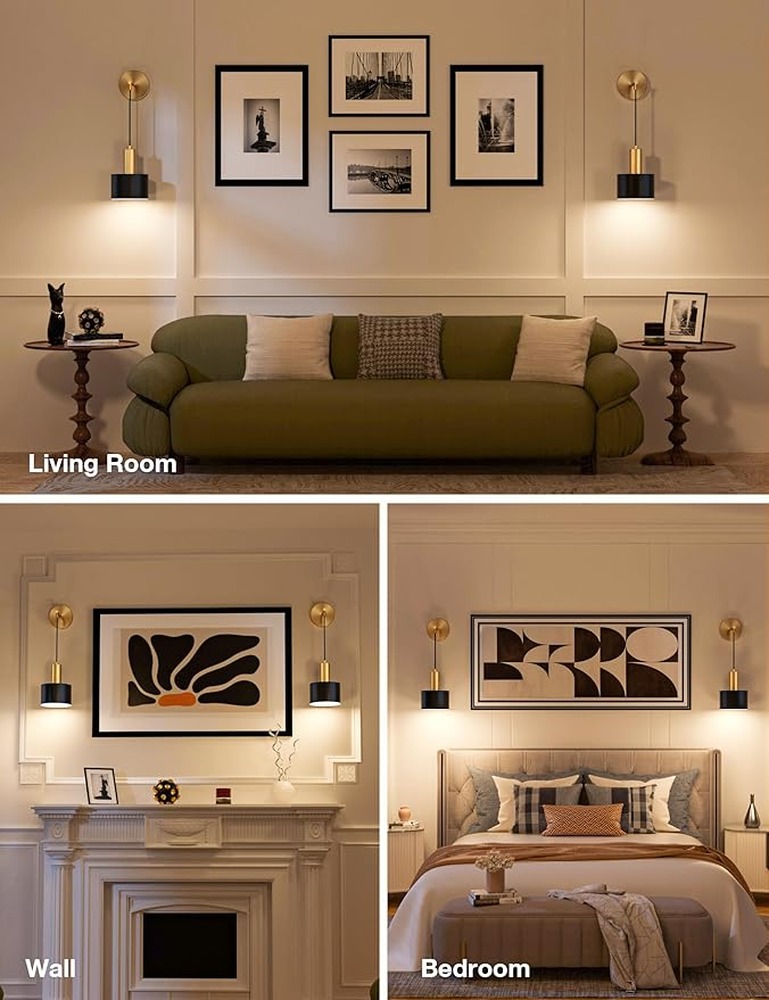 Gouden wandlampen set van twee - Decor Lighting Solution recensie en prijs