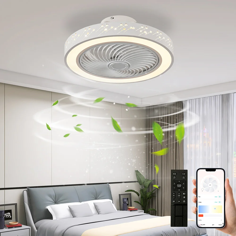Slimme App Plafondventilator 4 - Decor Lighting Ceiling Fans recensie en prijs