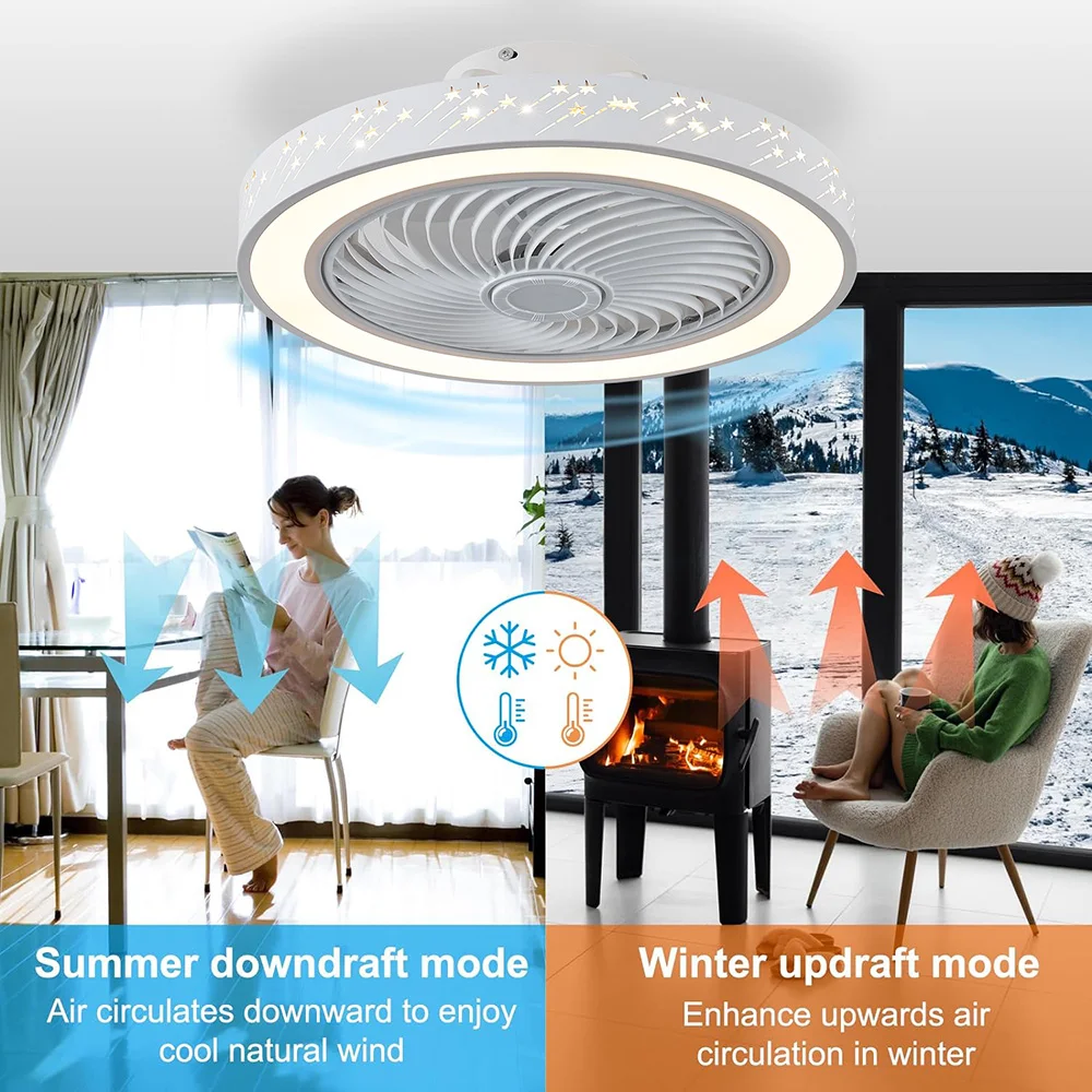 Slimme App Plafondventilator 4 - Decor Lighting Ceiling Fans recensie en prijs