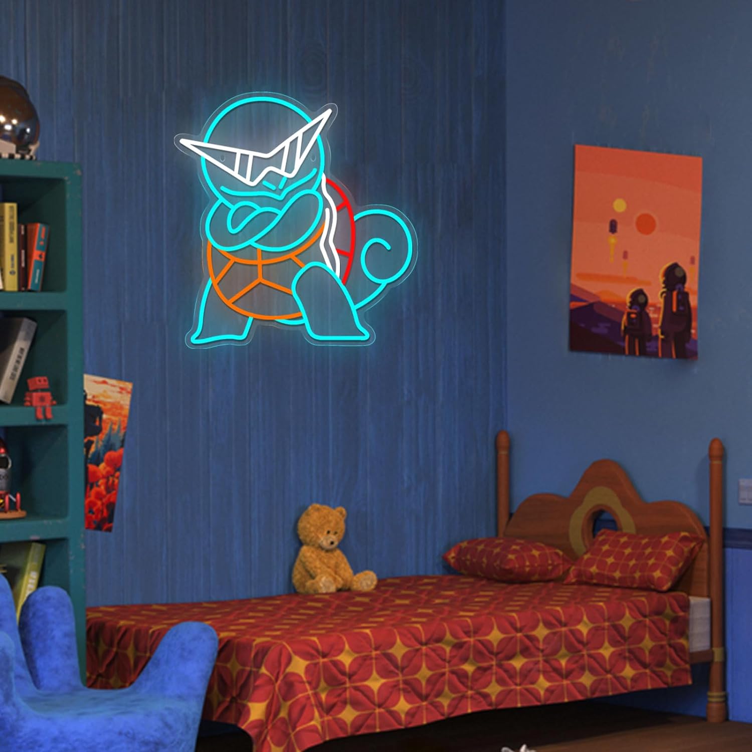 Pokémon Squirtle Neonbord LED  - Decor Lighting Fans recensie en prijs