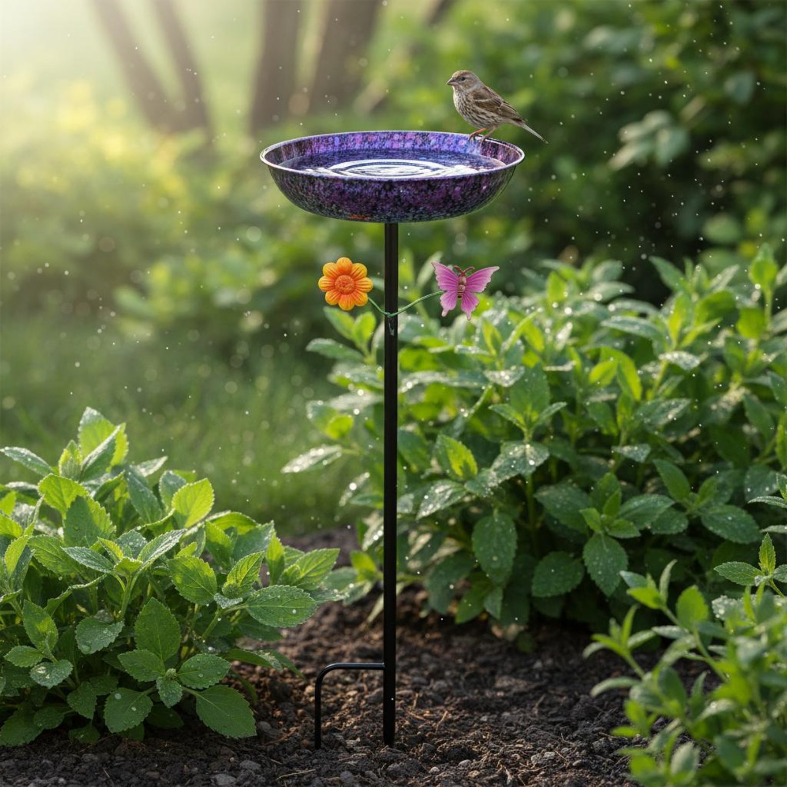 Metalen Vogelbad Langdurig Duu - Elegant Decor & Lighting Llc recensie en prijs