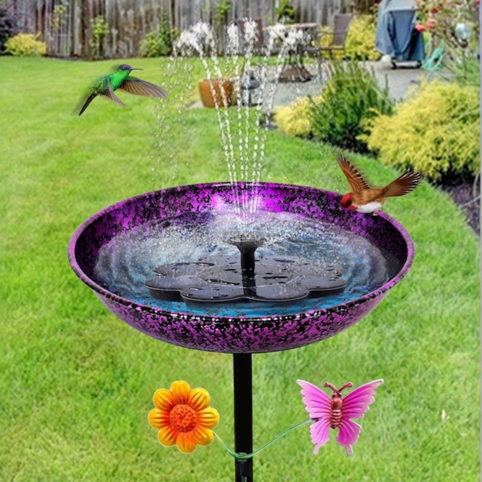 Metalen Vogelbad Langdurig Duu - Elegant Decor & Lighting Llc recensie en prijs