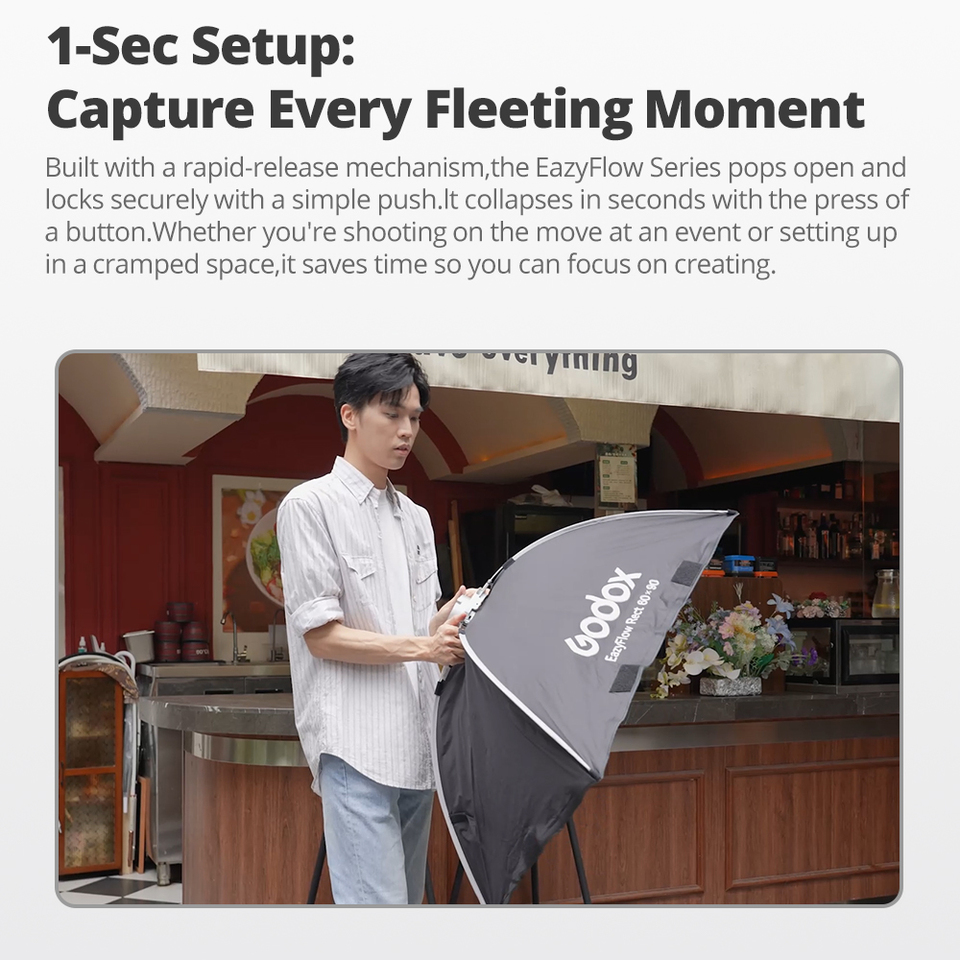 Godox EazyFlow serie opvouwbar - Lighting Gallery recensie en prijs