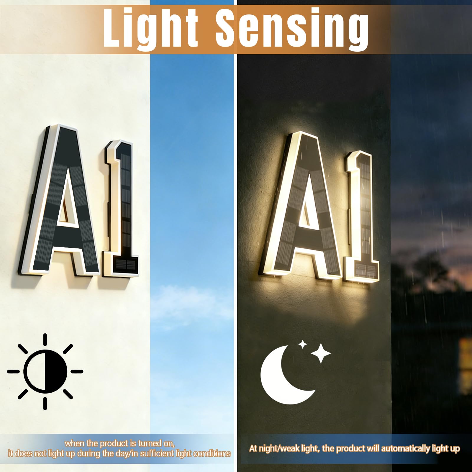 Modern Solar LED-adresbord Lic - Decor Lighting Address recensie en prijs