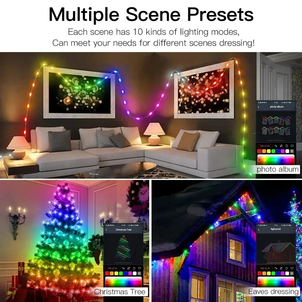 Adresseerbare RGBIC LED Fairy  - Decor Lighting Address recensie en prijs