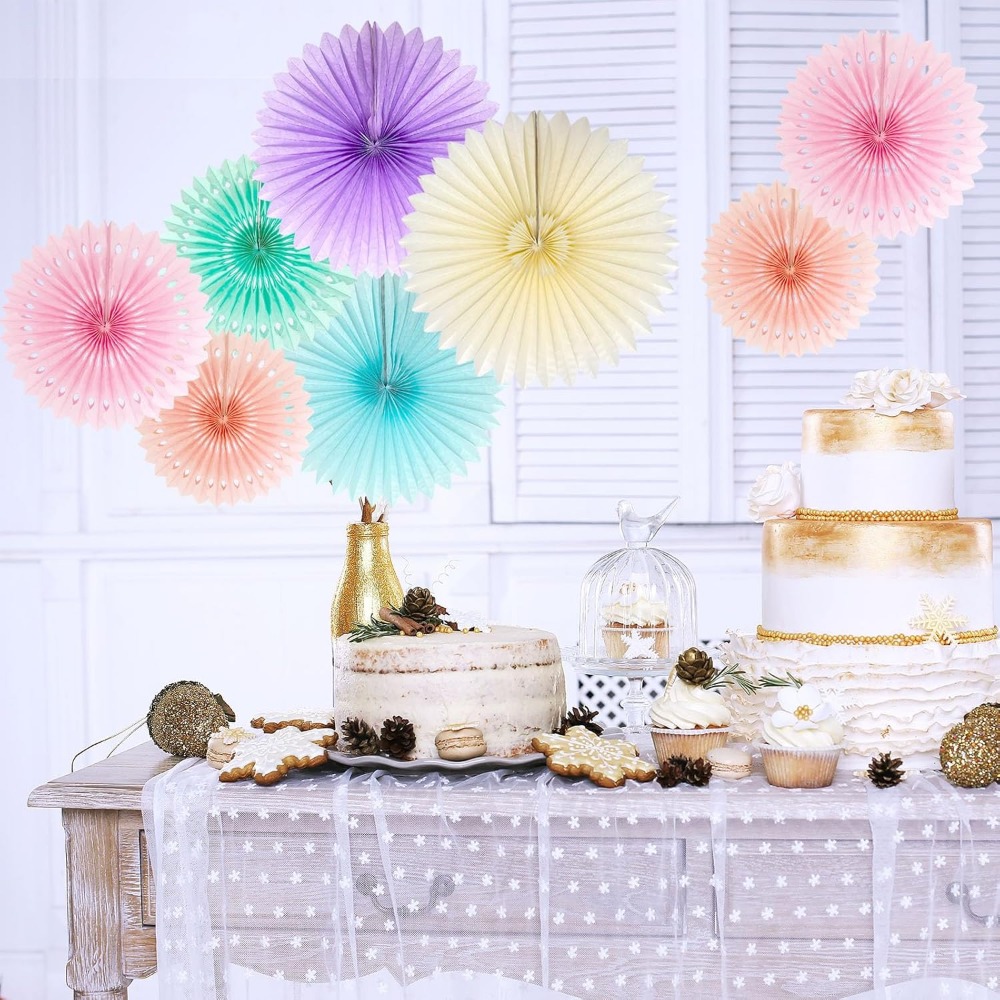 Pastel Regenboog Papieren Fans - Decor Lighting Fans recensie en prijs