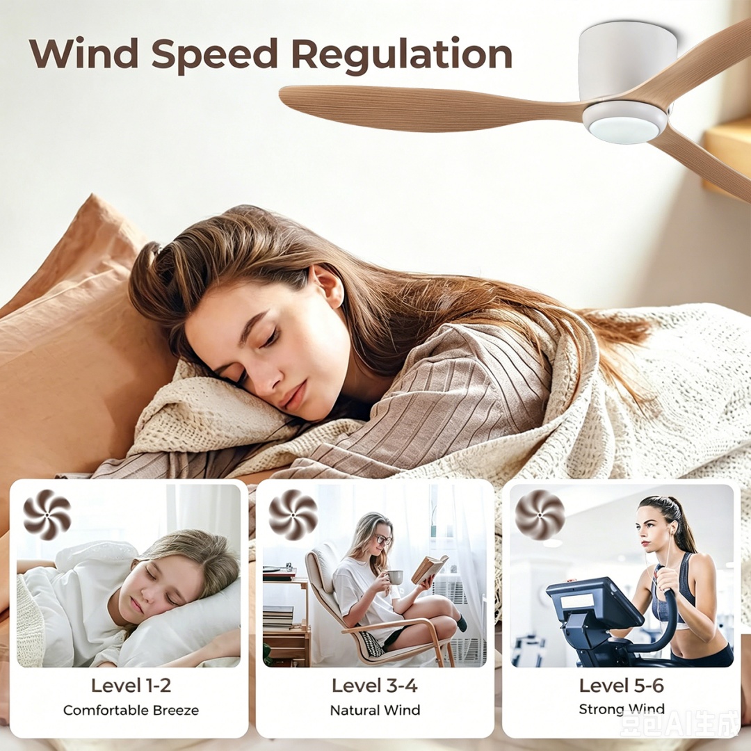 Moderne LED-plafondventilatorl - Decor Lighting Ceiling Fans recensie en prijs